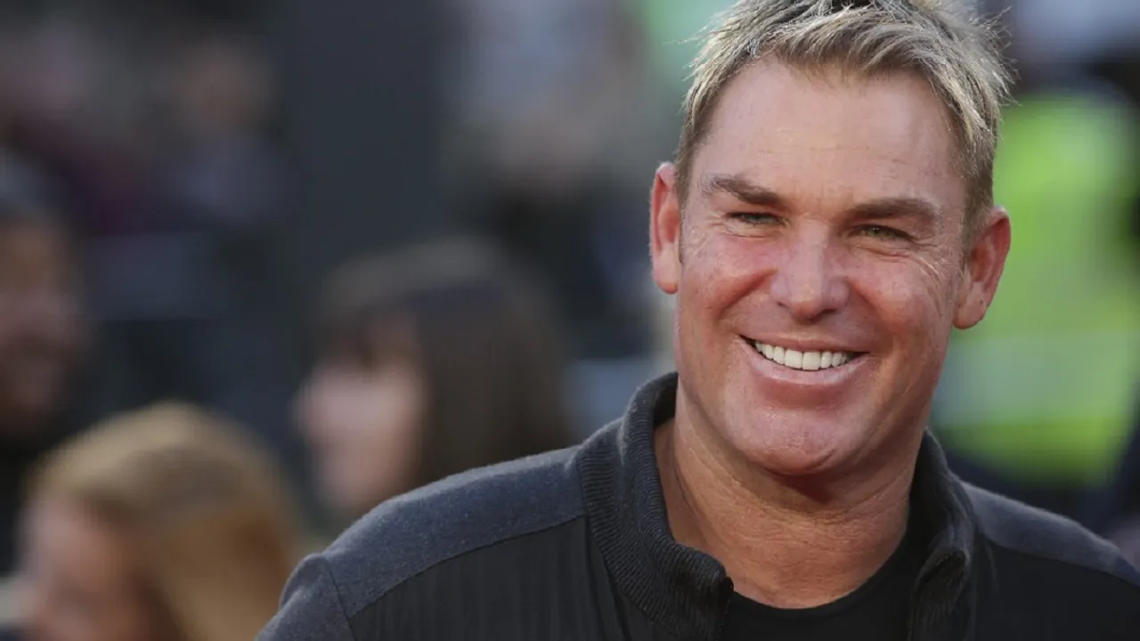  Fans are disappointed over an ad featuring Warne being used in England-New Zealand Test. Photograph:(AFP) 