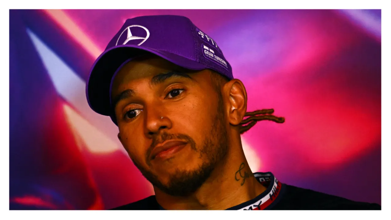  Lewis Hamilton says he was racially abused from the age of six Photograph:(AFP) 
