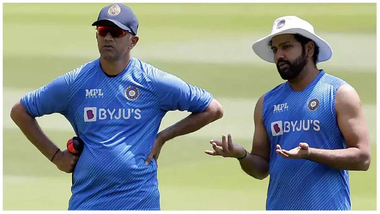  Dravid names options who could open in place of Rohit vs England Photograph:(ANI) 