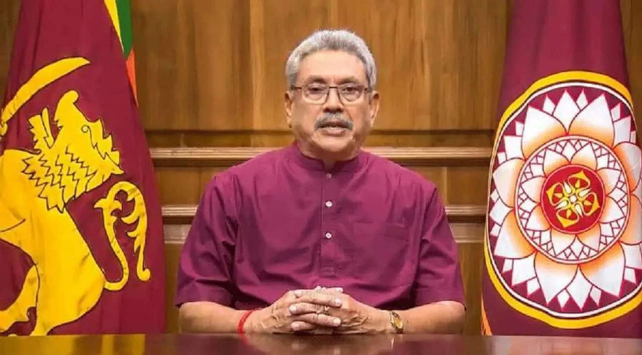  Former Sri Lankan President Gotabaya Rajapaksa Photograph:(PTI) 