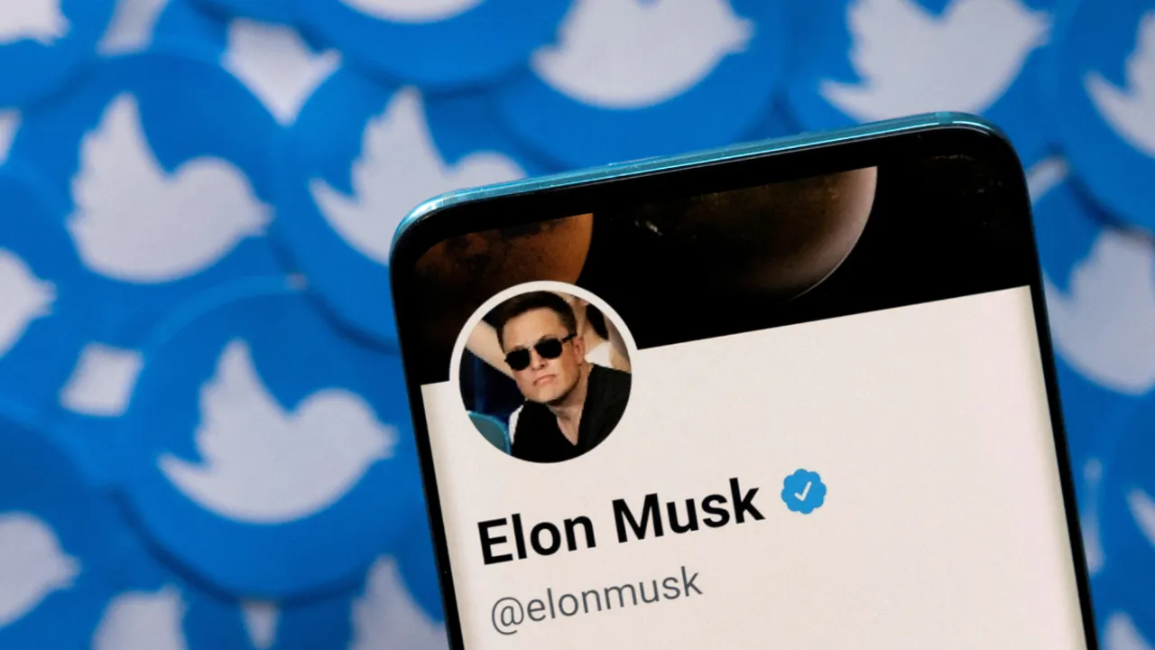  Elon Musk's Twitter Photograph:(Reuters) 