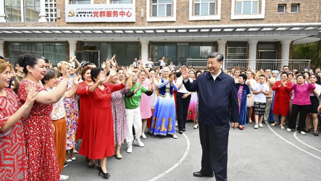  Xi Jinping Photograph:(AFP) 