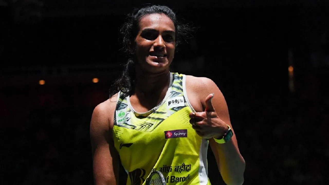  PV Sindhu Photograph:(AFP) 