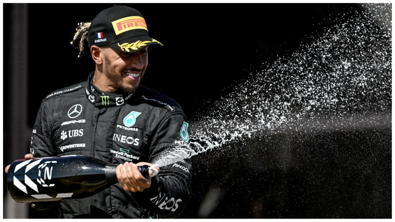  I've got plenty of fuel left in the tank - Lewis Hamilton opens up on F1 future Photograph:(AFP) 