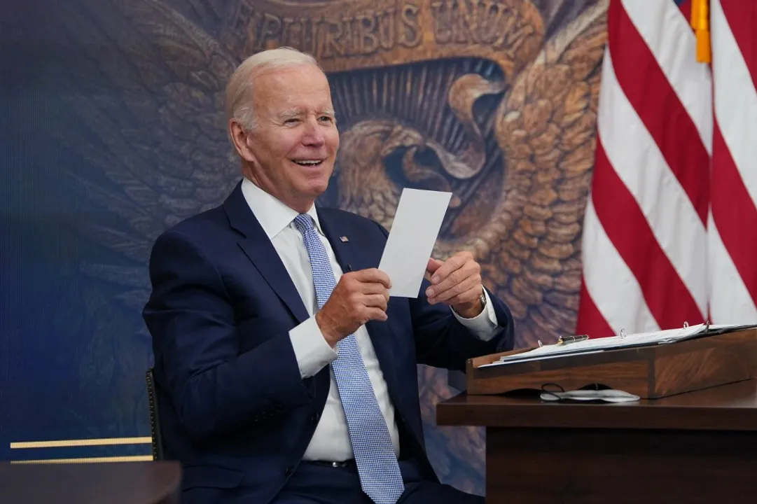  US President Joe Biden  Photograph:(AFP) 