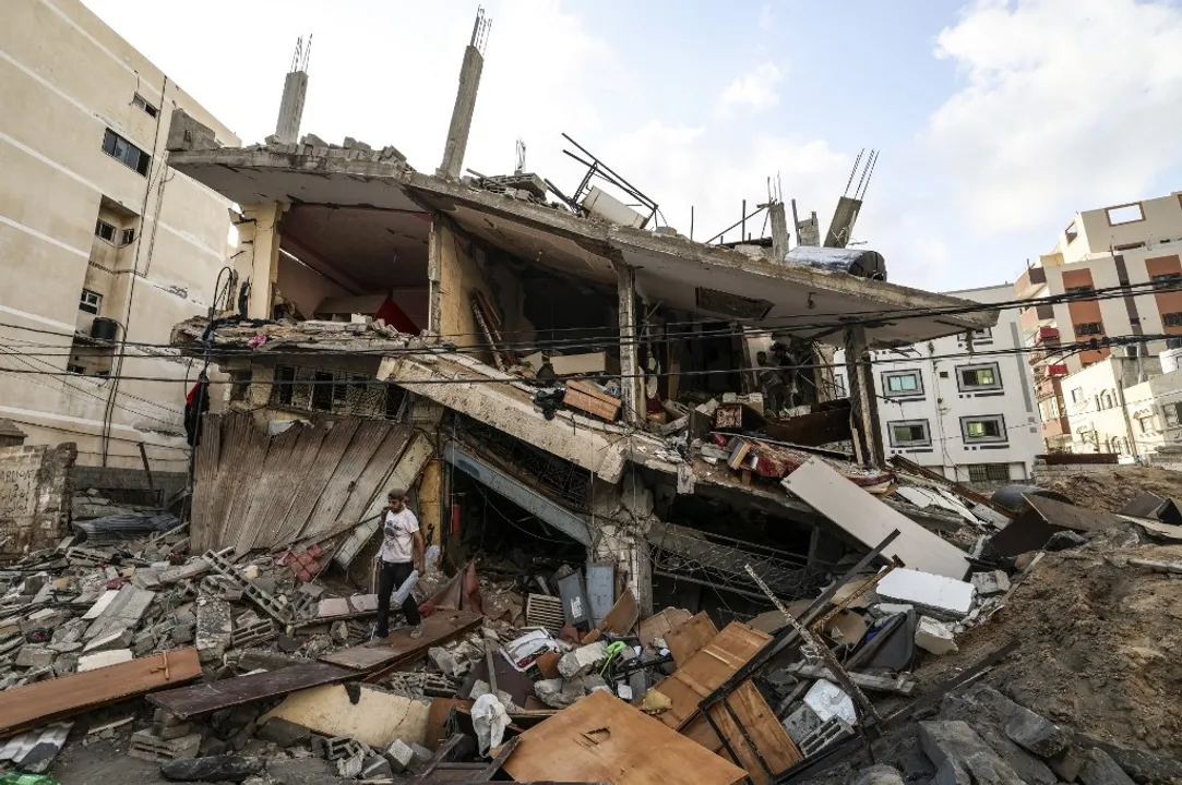  Gaza City Photograph:(AFP) 
