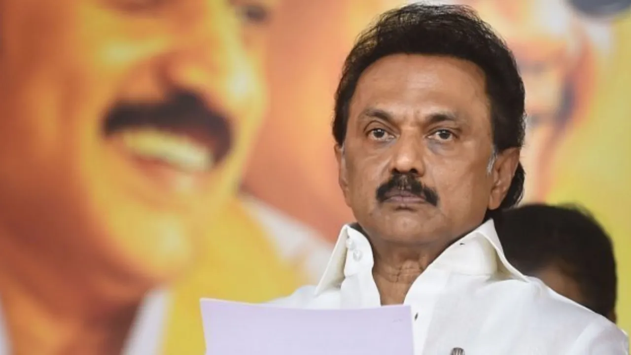  MK Stalin Photograph:(PTI) 