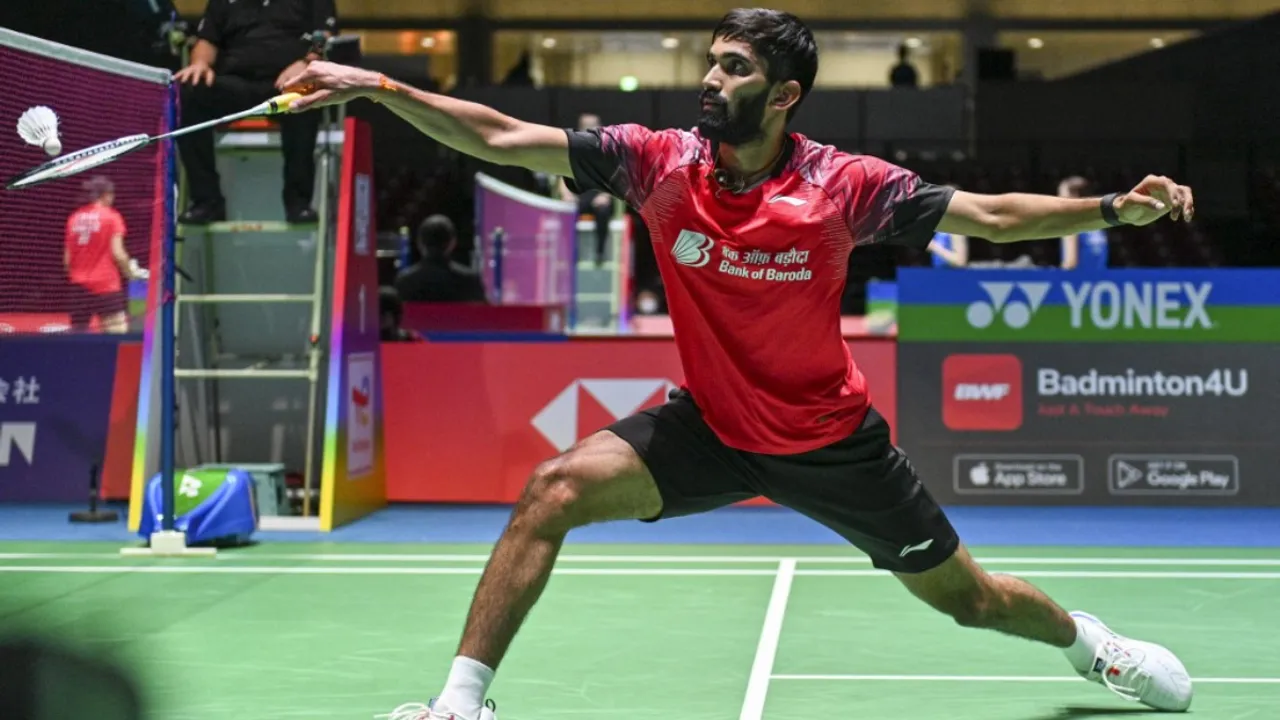  Kidambi Srikanth Photograph:(AFP) 