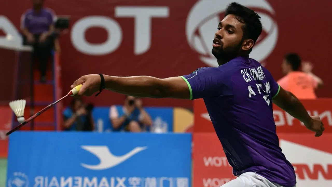  HS Prannoy Photograph:(AFP) 