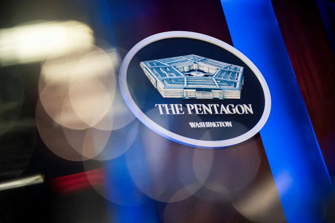  Pentagon logo  Photograph:(Reuters) 