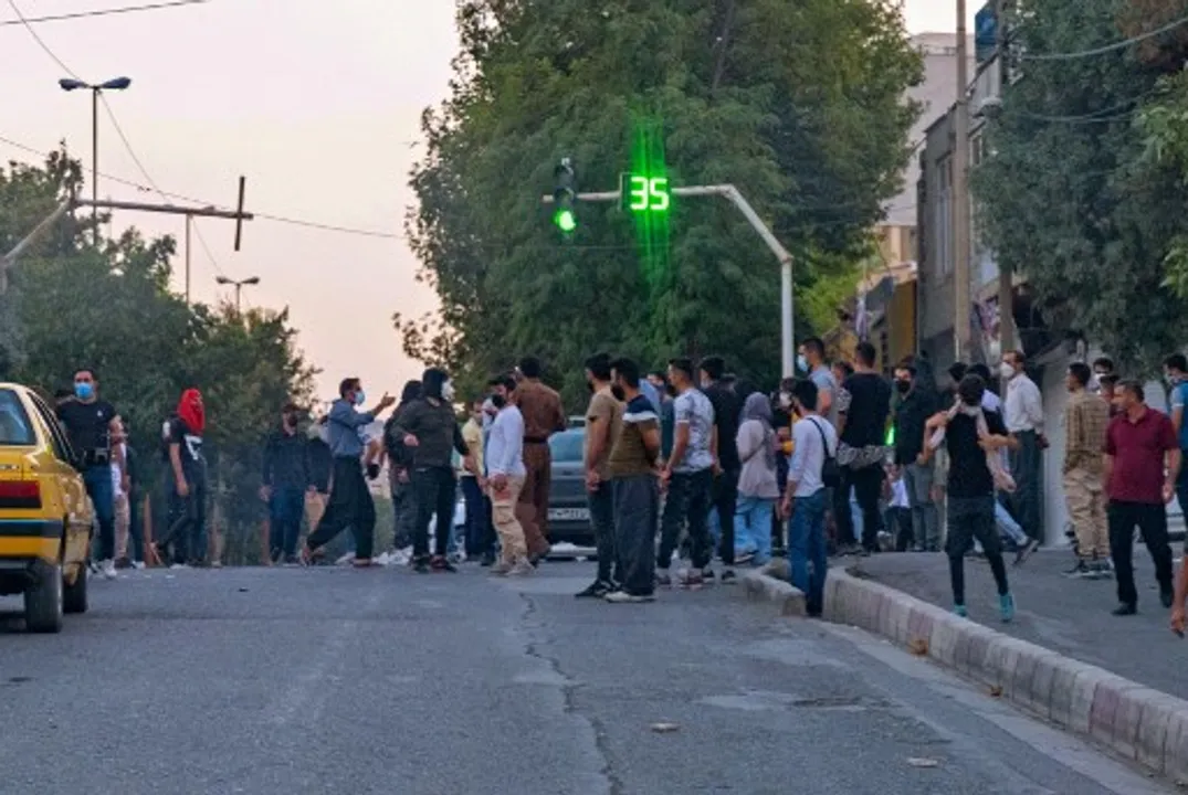  Protests in Sanandaj Photograph:(AFP) 