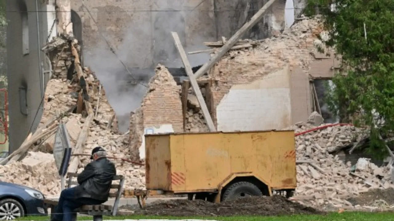  Bila Tserkva Photograph:(AFP) 