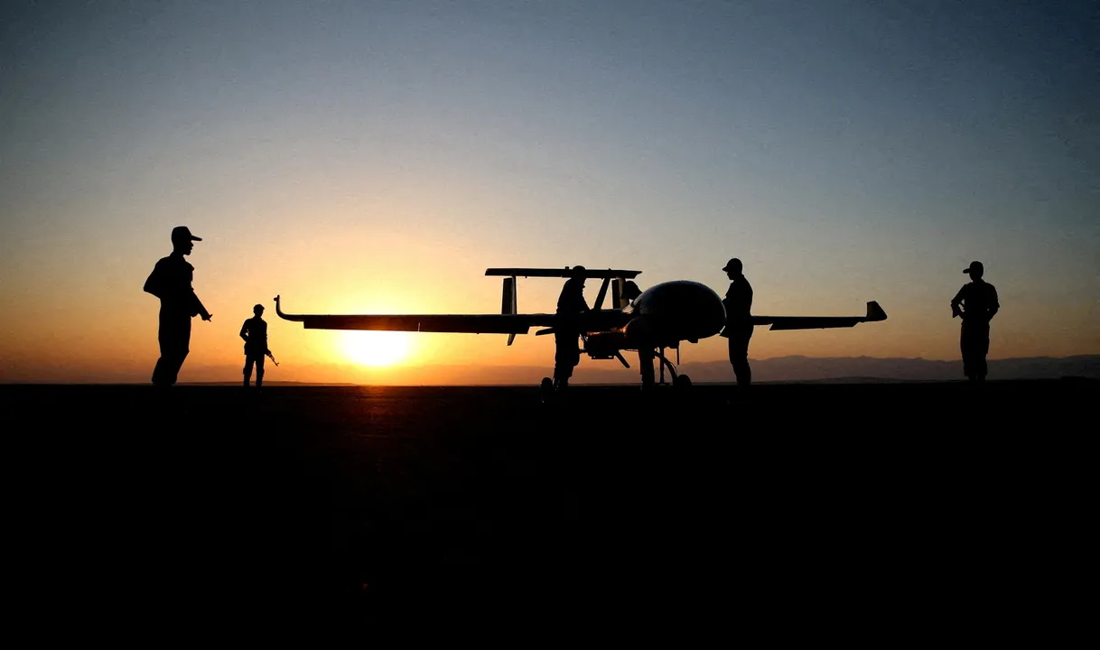  Unmanned aerial vehicles Photograph:(Reuters) 