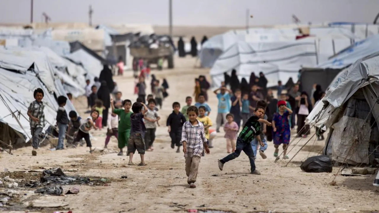  Syrian refugee camps  Photograph:(AP) 