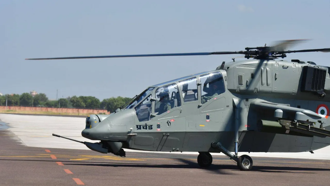  IAF Prachand Photograph:(X) 