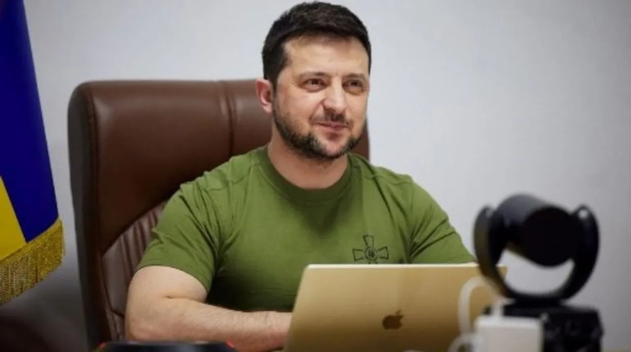  Zelensky Photograph:(Agencies) 