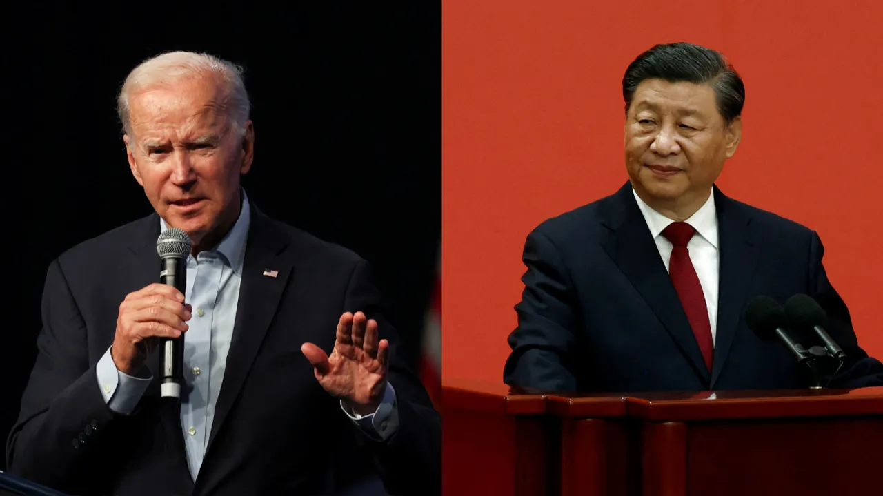  Joe Biden, Xi Jinping Photograph:(WION Web Team) 