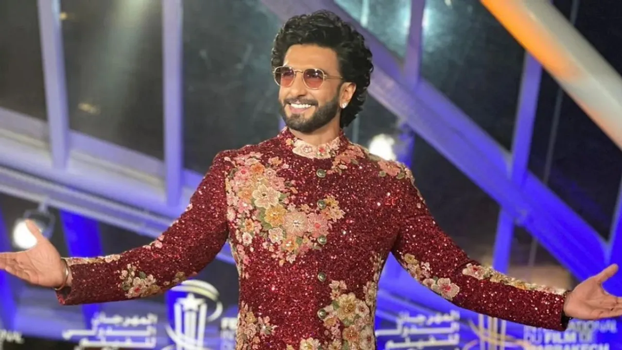  Ranveer Singh at Marrakech International Film Festival Photograph:(Instagram) 