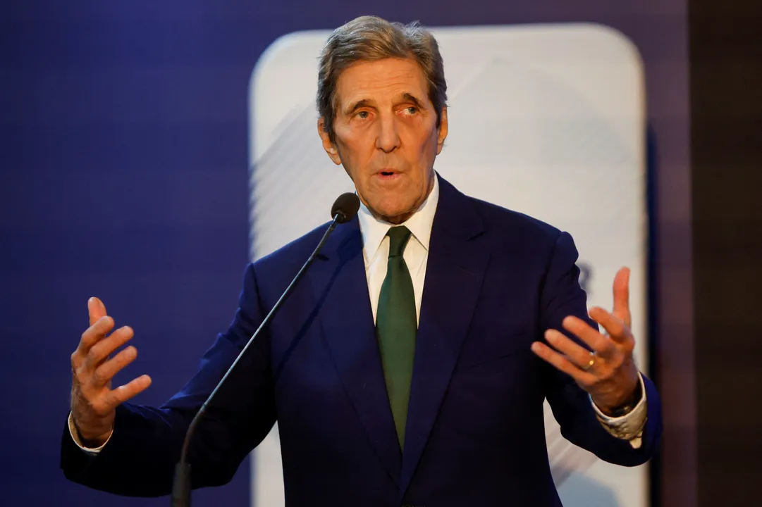  John Kerry, the USÂ special envoy for climate may step down from his position Photograph:(Reuters) 
