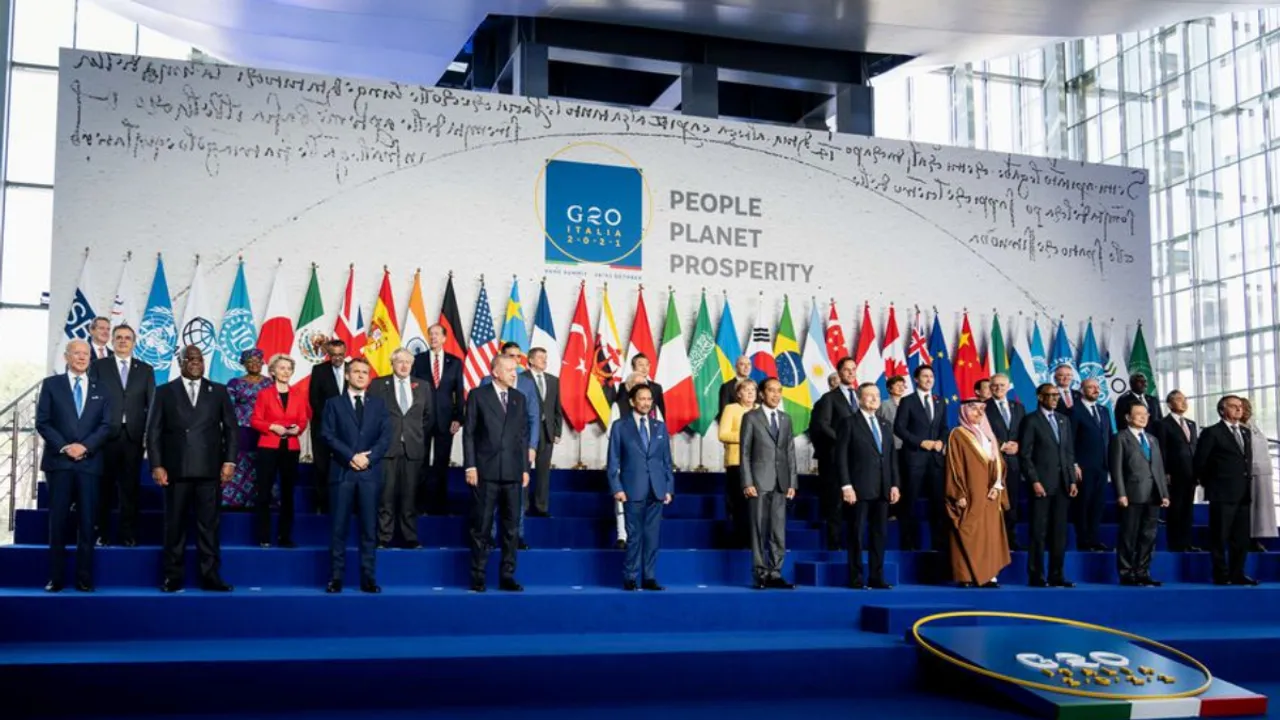 G20 family photo Photograph:(Reuters) 