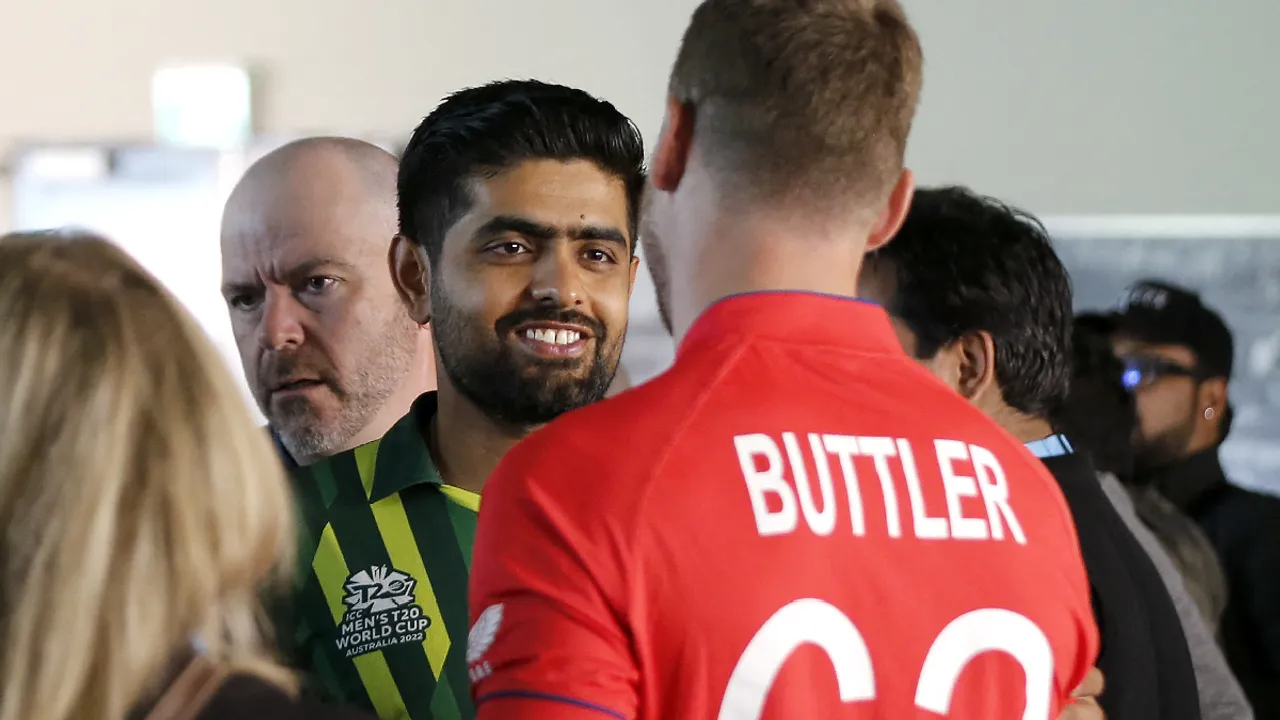  Pakistan will take on England in the T20 World Cup 2022 final on Sunday. Photograph:(AFP) 