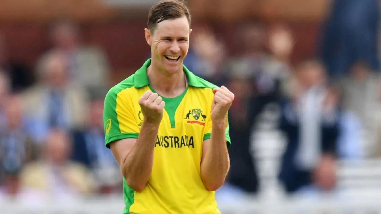  Jason Behrendorff has been traded from RCB to Mumbai Indians. Photograph:(AFP) 