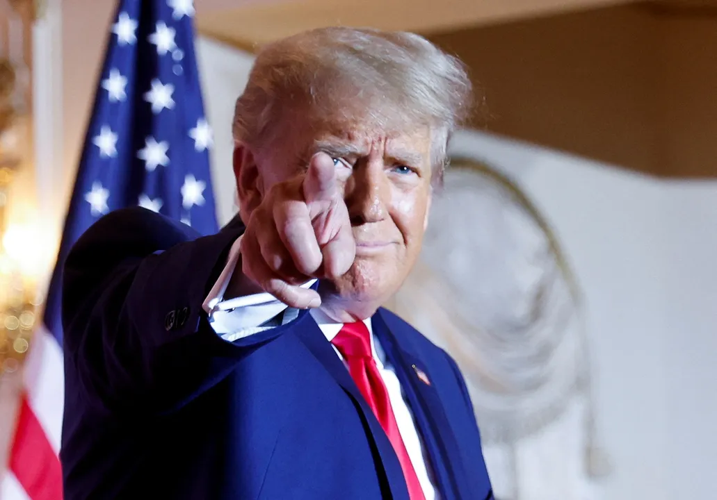  Former US President Donald Trump Photograph:(Reuters) 