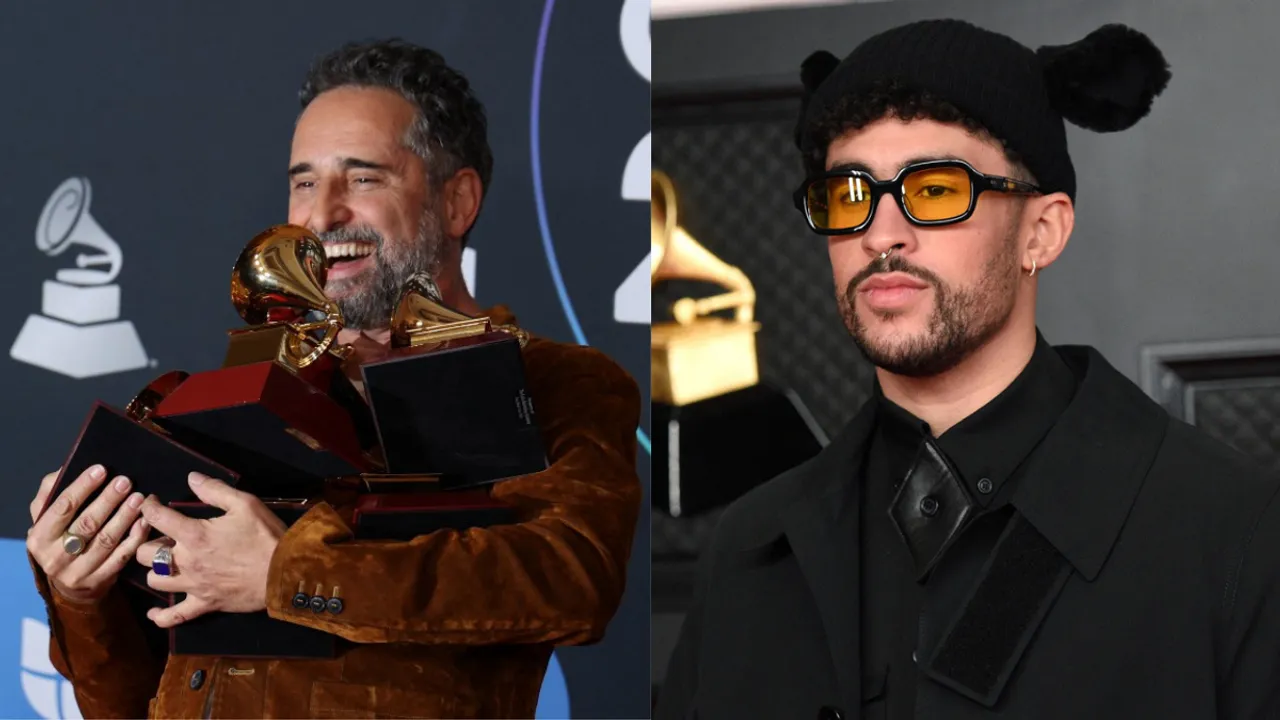  File photo of Jorge Drexler and Bad Bunny Photograph:(X) 