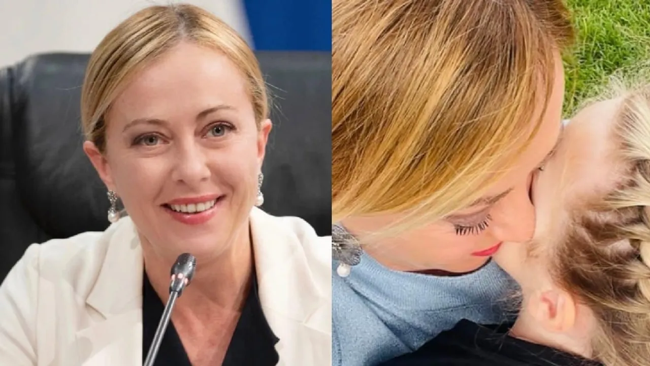  Italian Prime Minister Giorgia Meloni with her daughter Ginevra Photograph:(Instagram) 