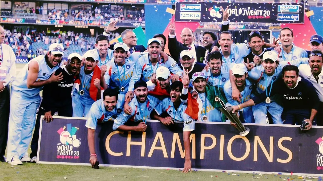   India's 2007 T20 World Cup triumph Photograph:(Instagram) 