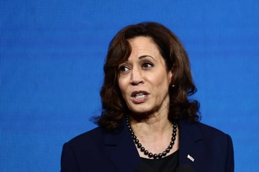  Kamala Harris at APEC Summit Photograph:(AFP) 