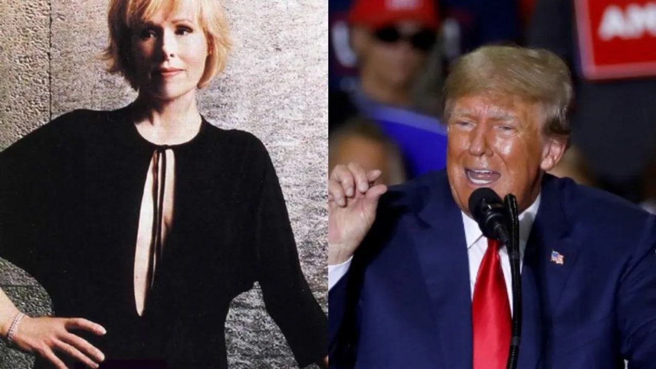 Carroll-trump Photograph:(Agencies) 