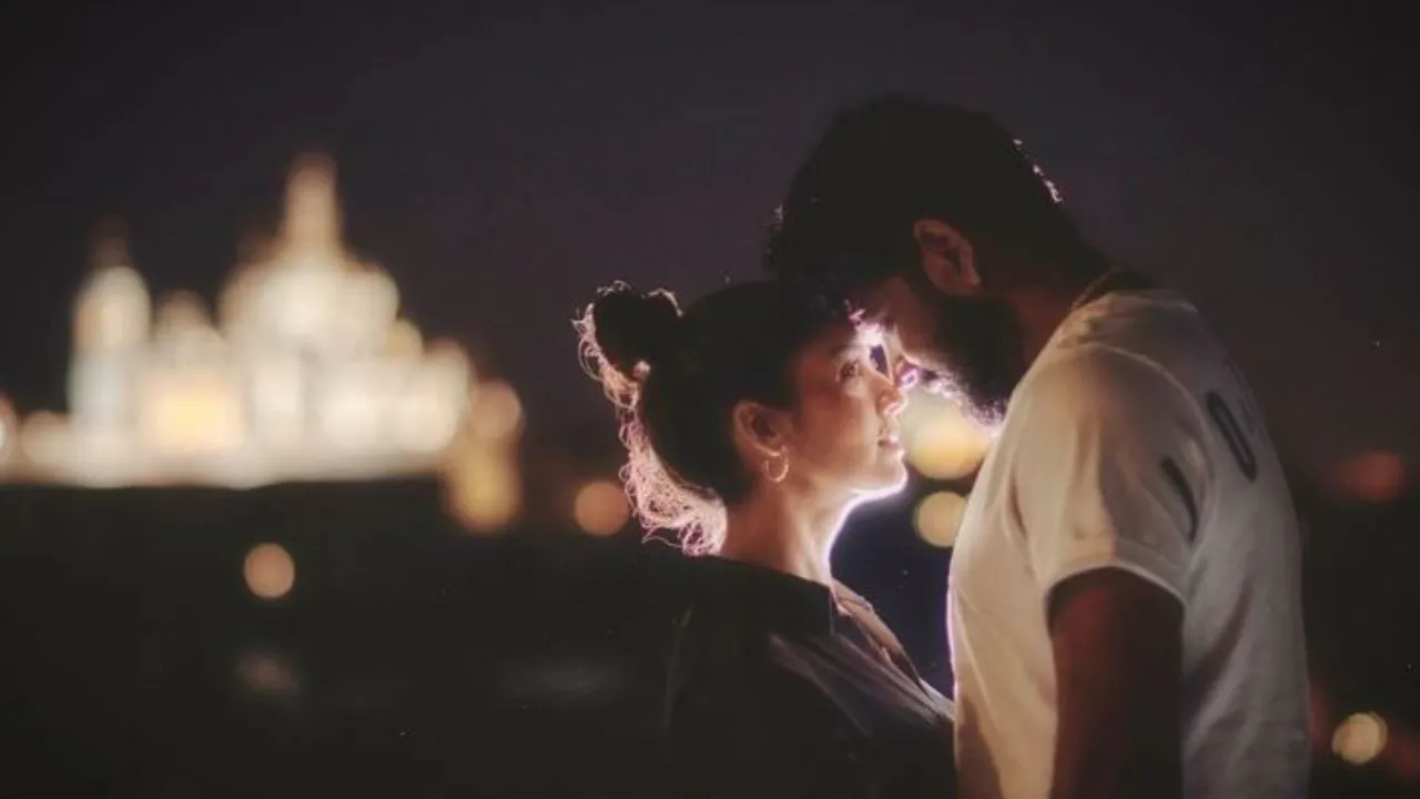  Nayanthara and Vignesh Photograph:(X) 