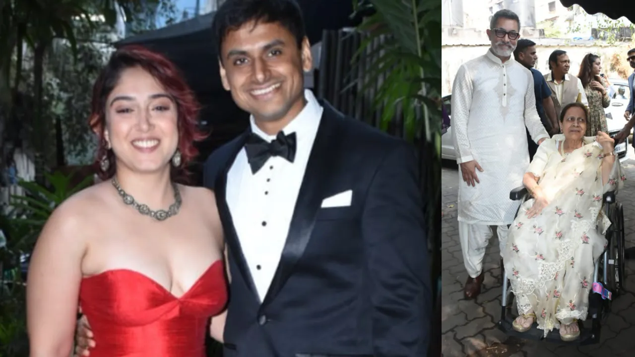 Aamir Khan's daughter Ira engaged to boyfriend Nupur Shikhare  Photograph:(X) 