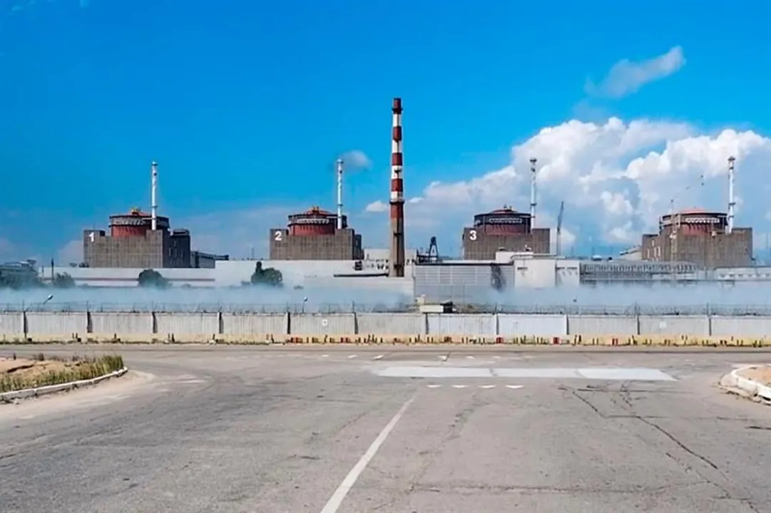  Ukraine nuclear plants  Photograph:(AFP) 