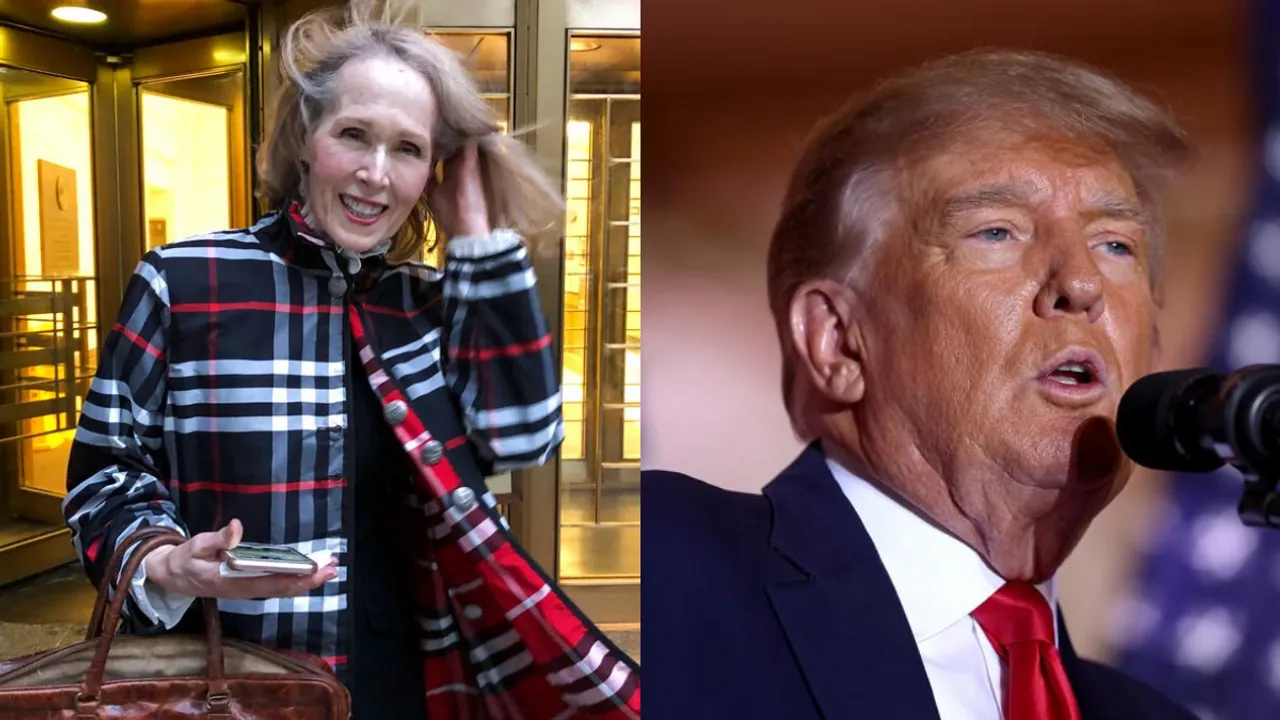 E Jean Carroll, Donald Trump Photograph:(WION Web Team) 