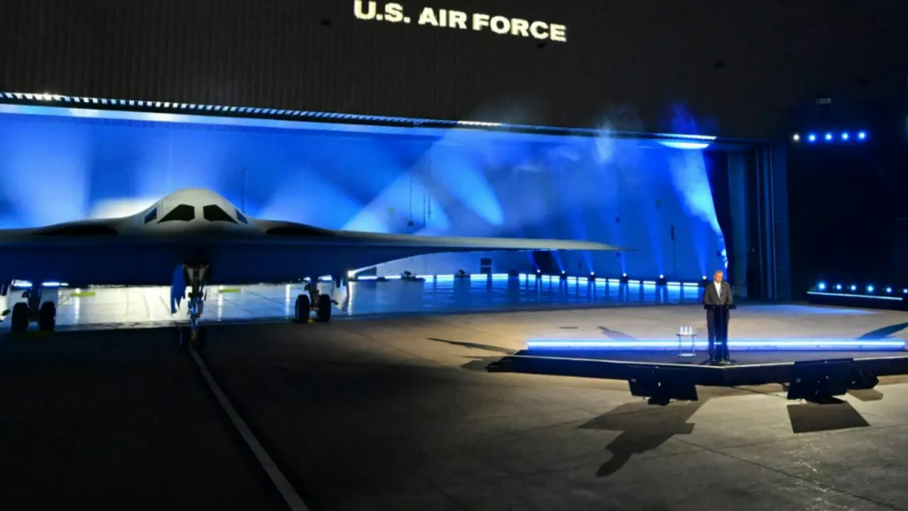 B-21 bomber Photograph:(AFP) 
