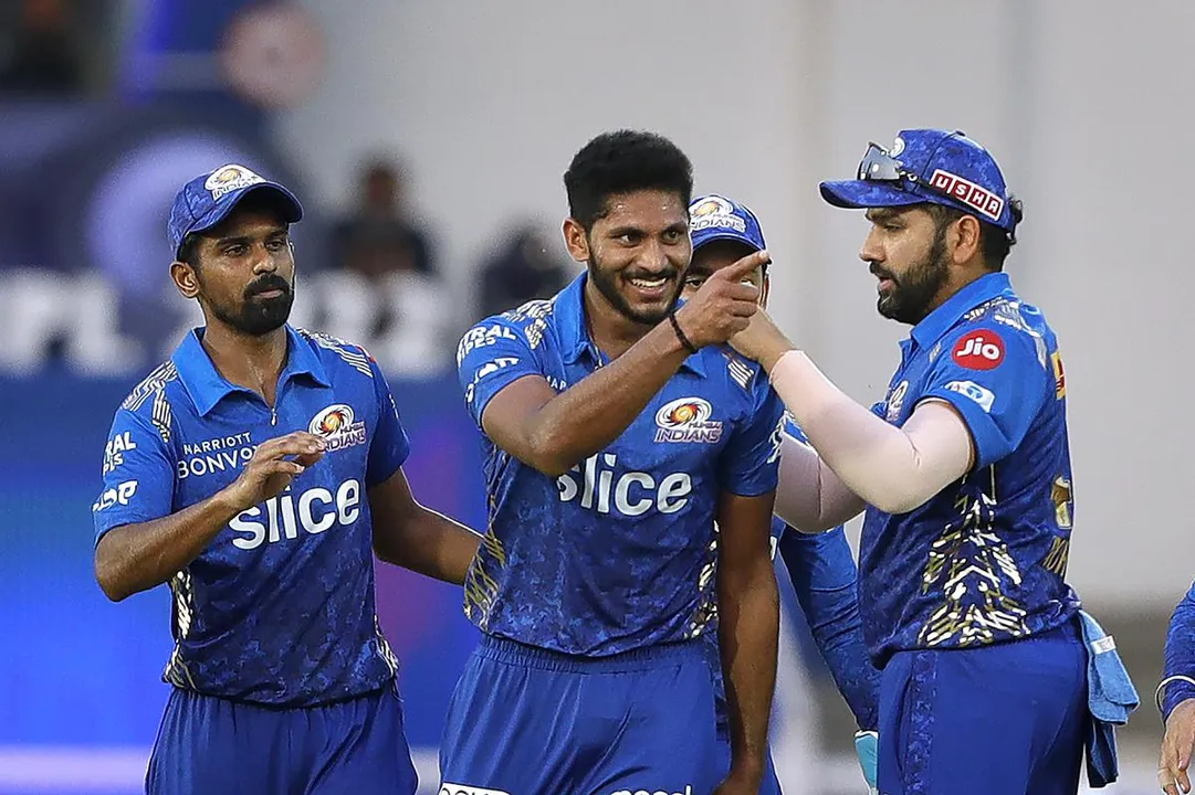  Mumbai Indians retained and released players Photograph:(Reuters) 