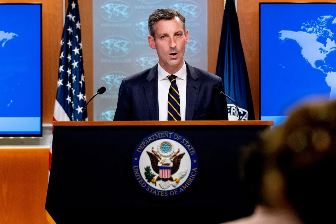 State Department spokesperson Ned Price condemned Taliban's move to ban girls education Photograph:(Reuters) 