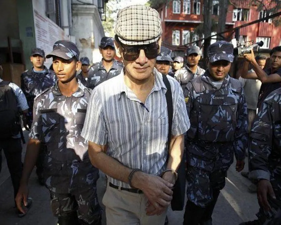  File photo of Charles Sobhraj.  Photograph:(ANI) 
