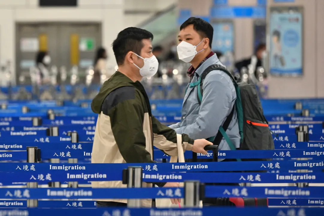  Hong Kong might list Covid as endemic disease Photograph:(AFP) 
