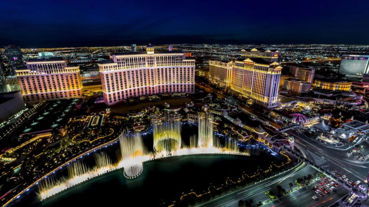  File photo of Las Vegas' skyline | Representative Photograph:(X) 