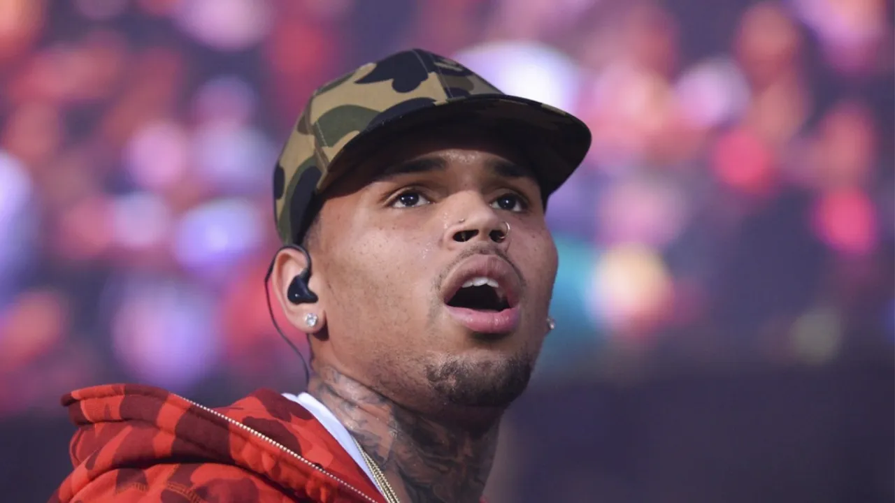 chris brown Photograph:(AFP) 