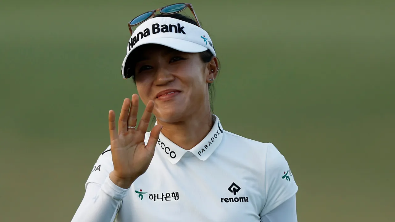  Lydia Ko chases the elusive title in Singapore.  Photograph:(X) 