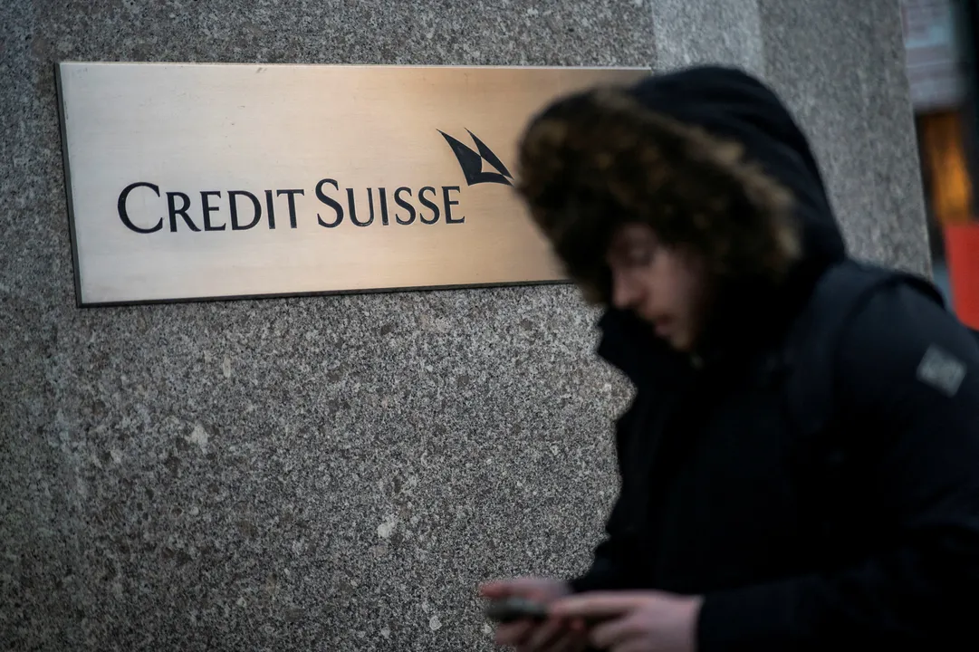  Credit Suisse Photograph:(Reuters) 
