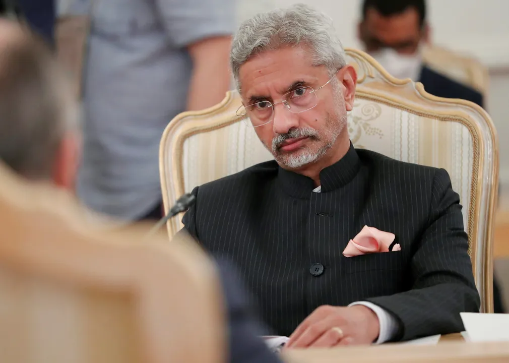  External Affairs Minister S Jaishankar  Photograph:(Reuters) 