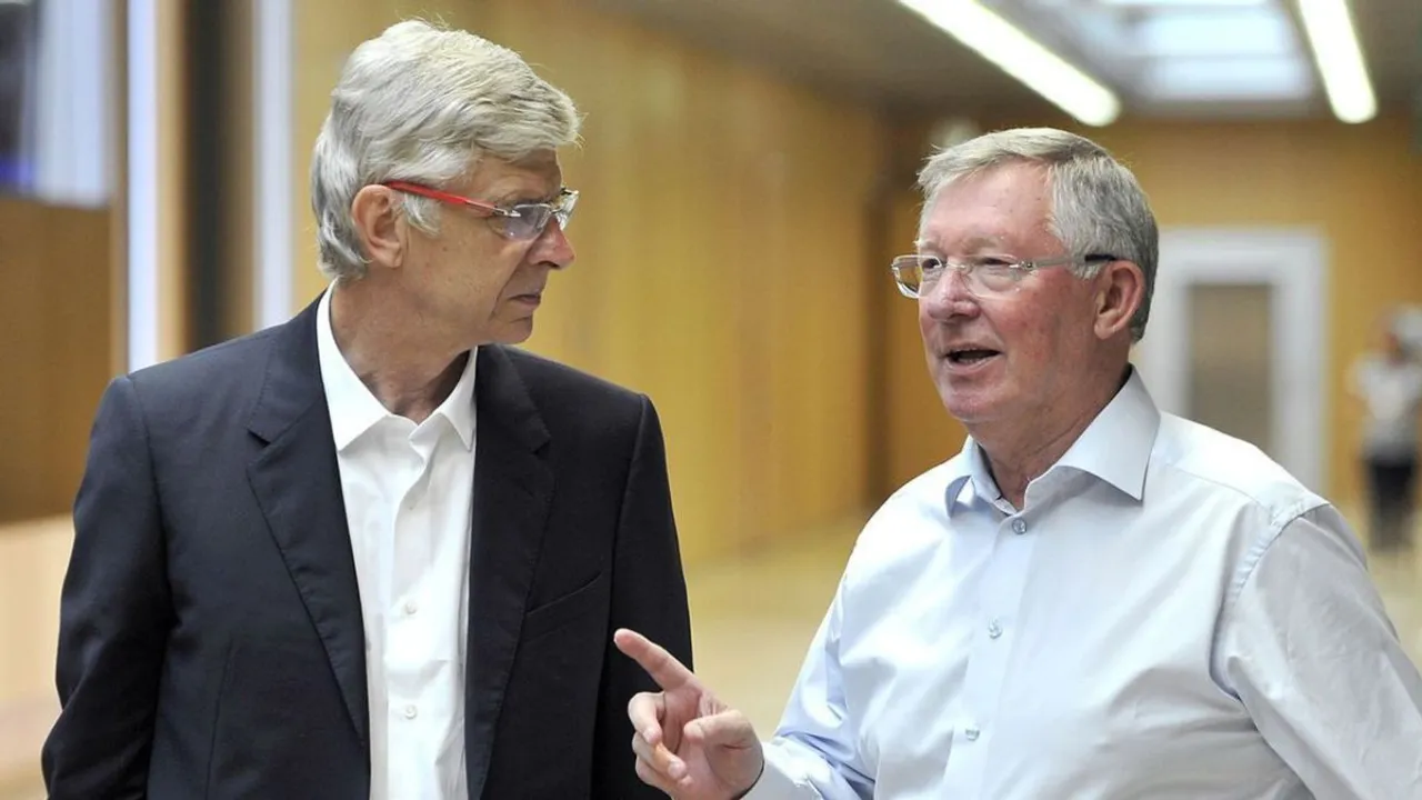  PL: Ferguson, Wenger become first managerial inductees in Hall of Fame Photograph:(AFP) 
