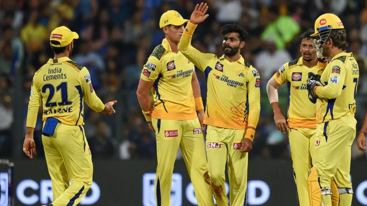  IPL 2024: Rahane, Jadeja help CSK beat KKR by 7 wickets Photograph:(AFP) 