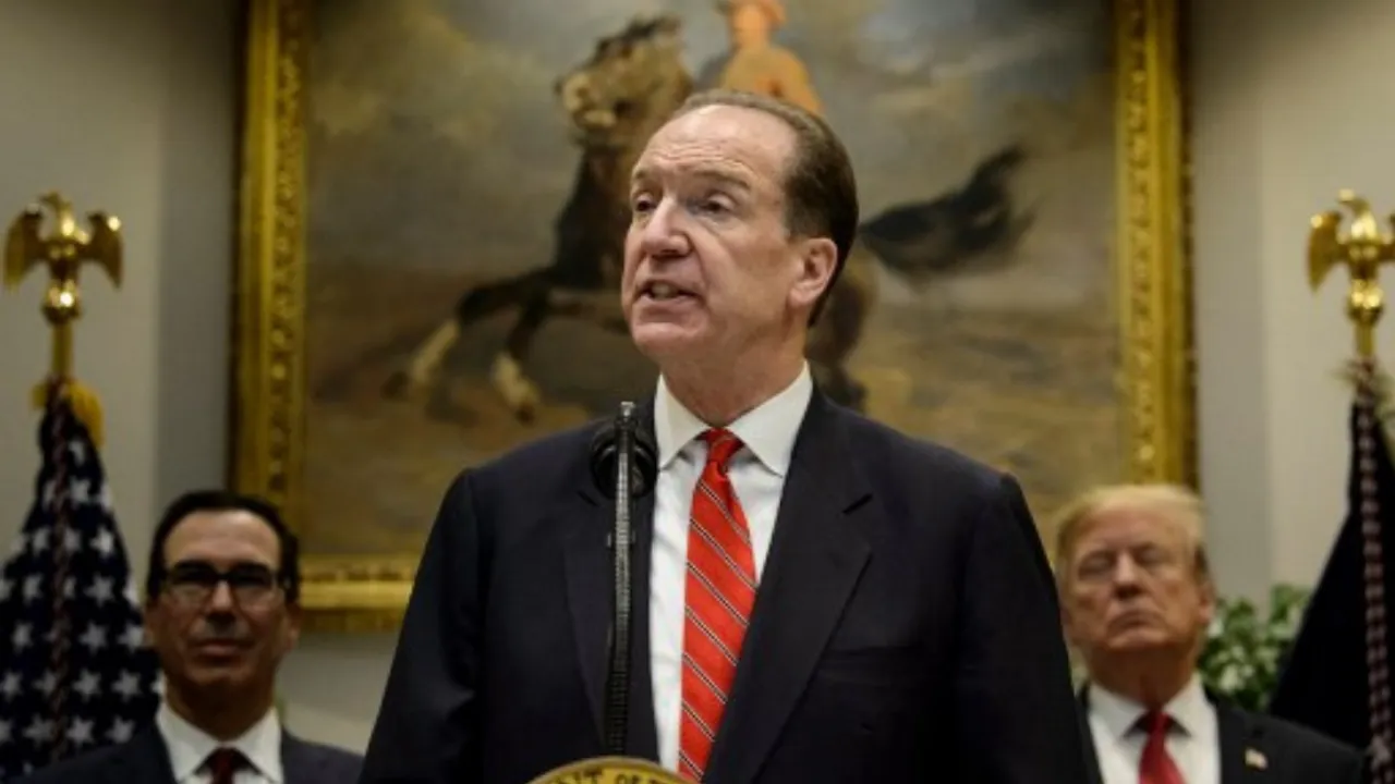  David Malpass Photograph:(AFP) 