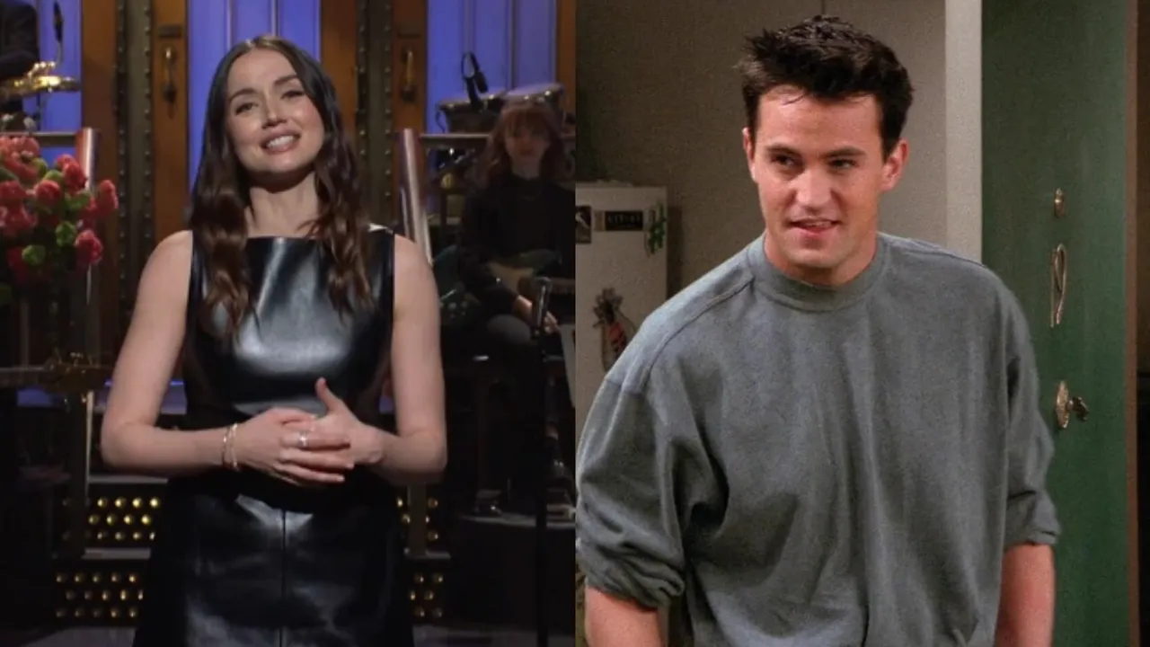 Ana de Armas reveals she learned English watching Friends during ‘SNL